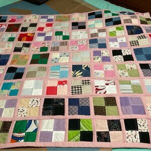 Homemade throw one of a kind